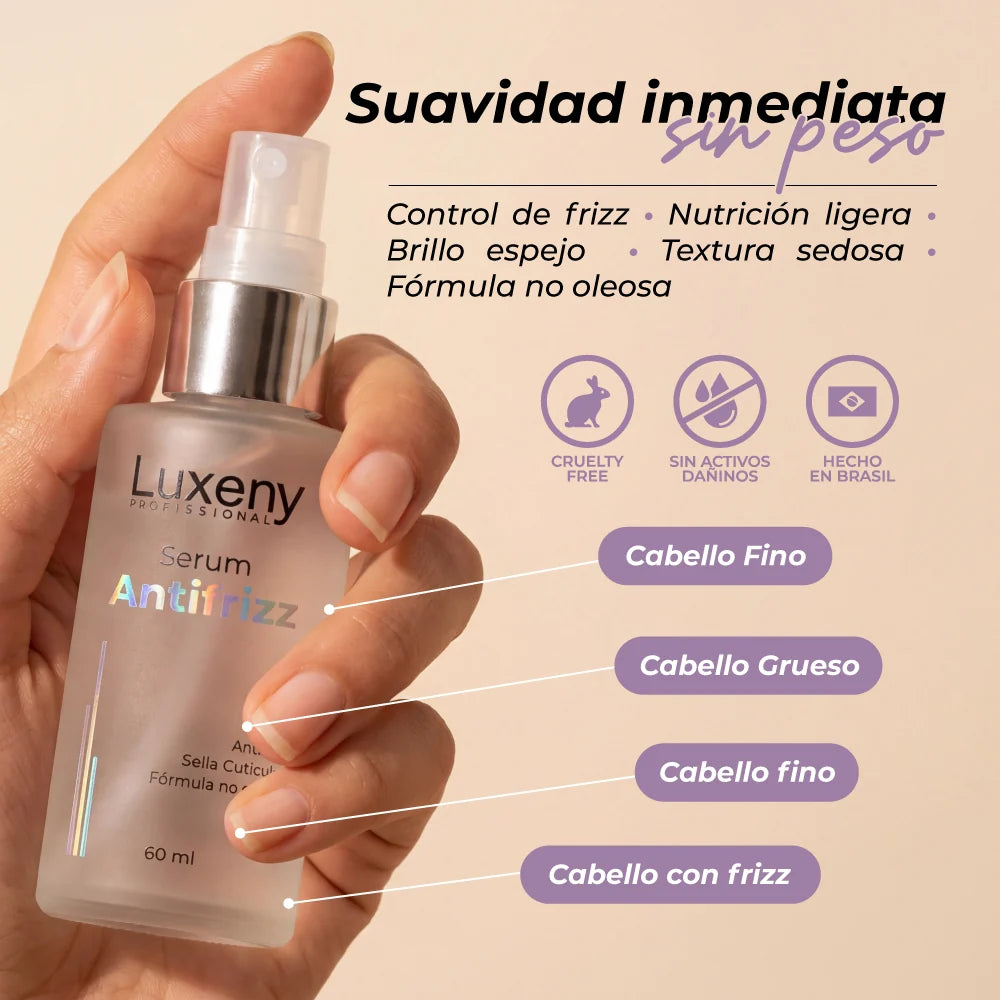 Serum Antifrizz 60 ml. Luxeny