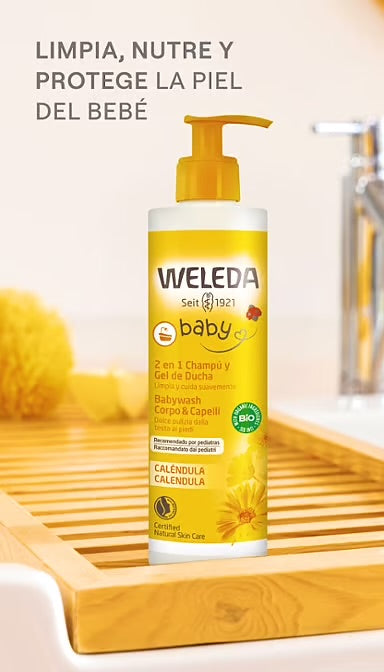 Champú y Gel de Ducha de Caléndula 400 ml