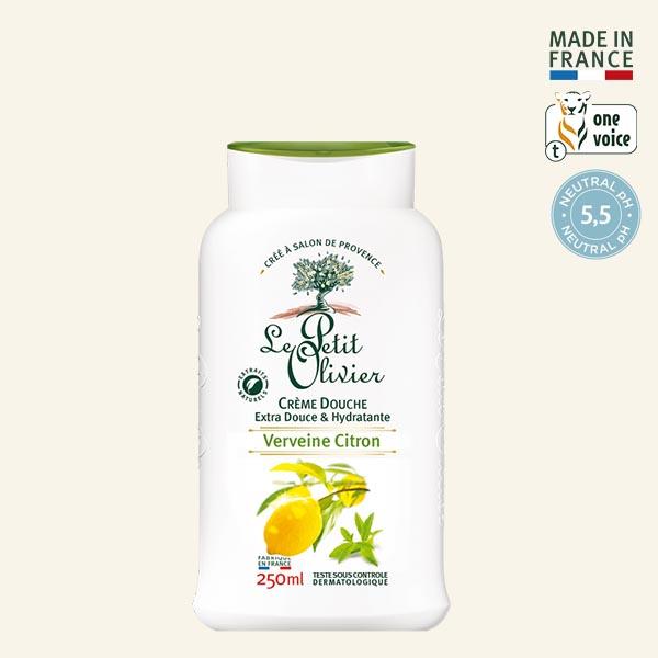 Crema de ducha extra suave Verbena Limón. Le Petit Olivier