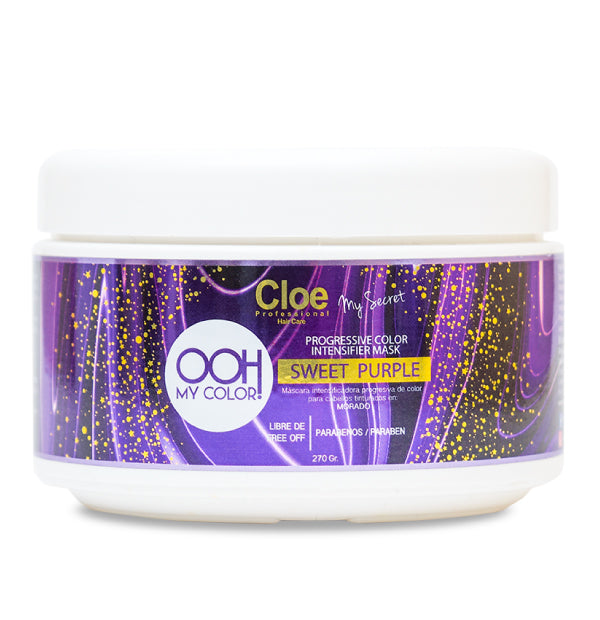 SWEET PURPLE- PROGRESSIVE COLOR INTENSIFIER MASK 270 GR. Cloe