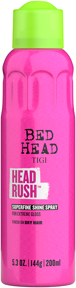 HEAD RUSH™ AEROSOL SUPERFINO PARA DAR BRILLO AL CABELLO