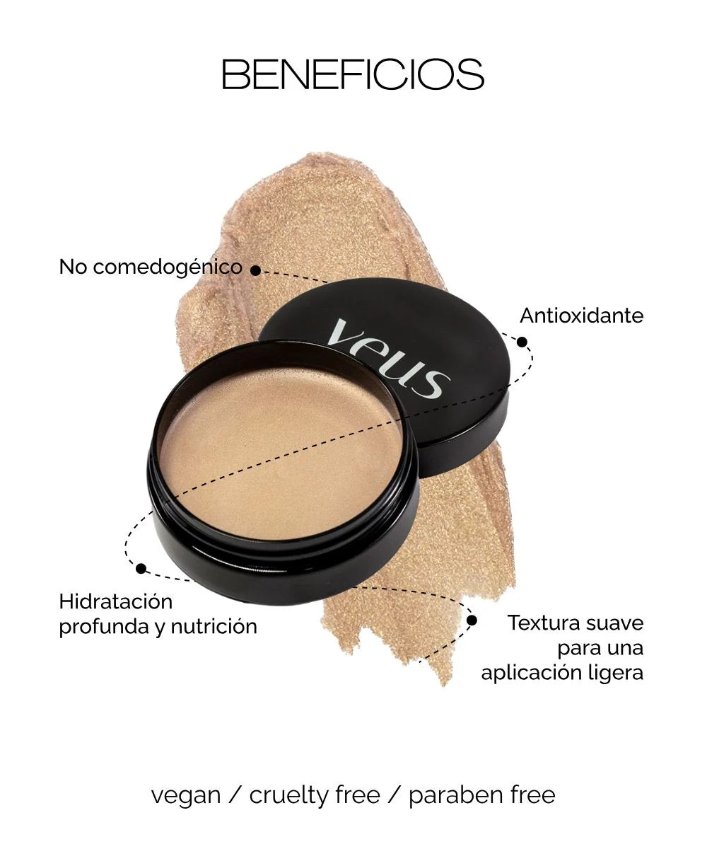 ILUMINADOR DE ROSTRO Y CUERPO "THE BODY GLOW"  Veus