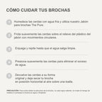 BROCHA DE ROSTRO Y OJOS "THE BEGINNER". Veus