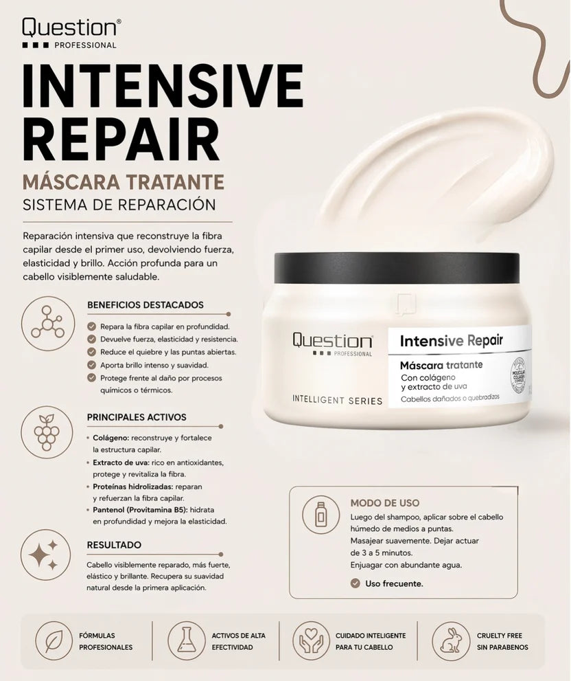 Máscara Intensive Repair – Question Professional (330 g)