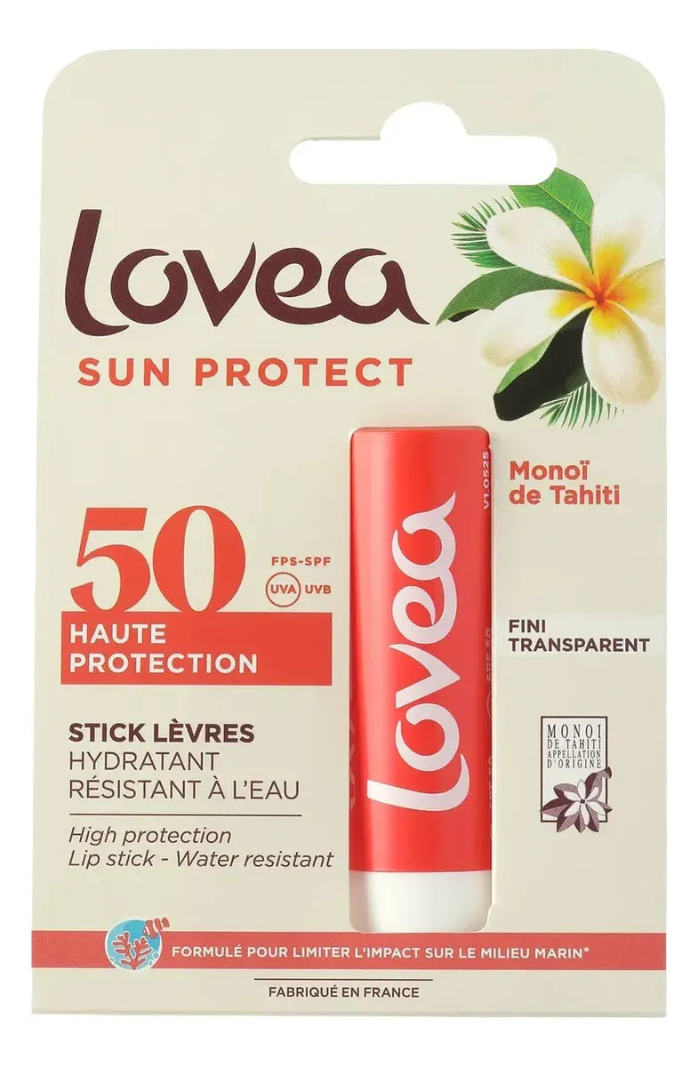 Stick labial fps50 monoi de thaiti - 4g. Lovea