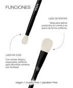 BROCHA DE ROSTRO Y OJOS "THE BEGINNER". Veus