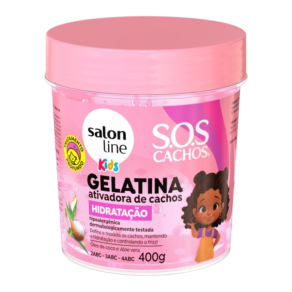 Gelatina Activadora de Rizos Curls Kids S.O.S. Salon Line