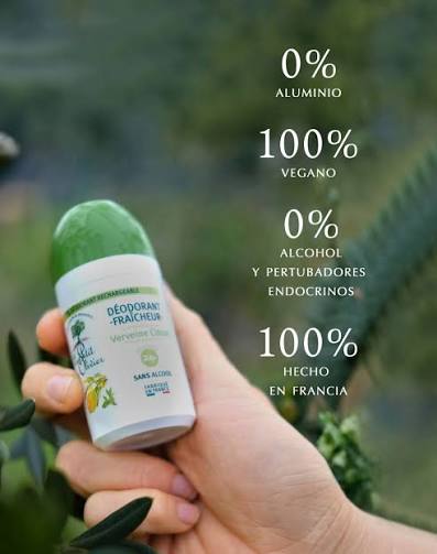 Desodorante Roll-On Verbena Limón 50grs, Le Petit Olivier