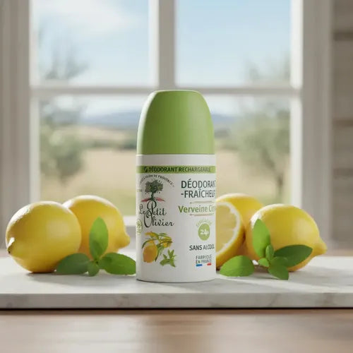 Desodorante Roll-On Verbena Limón 50grs, Le Petit Olivier