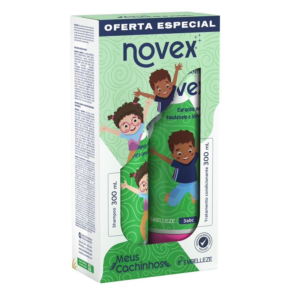 Kit Meus Cachinhos (Shampoo 300ml. – Acond 300ml.)