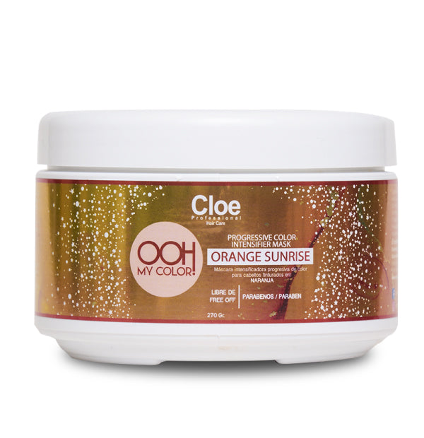 ORANGE SUNRISE – PROGRESSIVE COLOR INTENSIFIER MASK 270 GR. Cloe