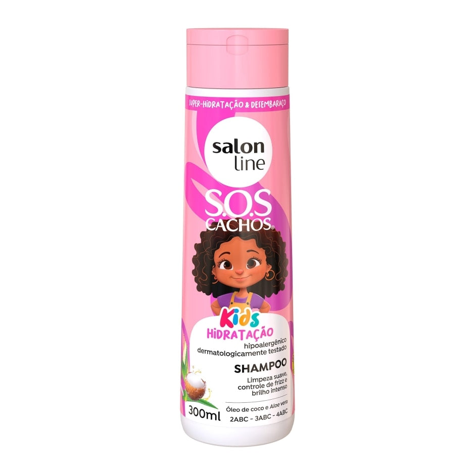 Shampoo SOS Curls Kids. Salon Line