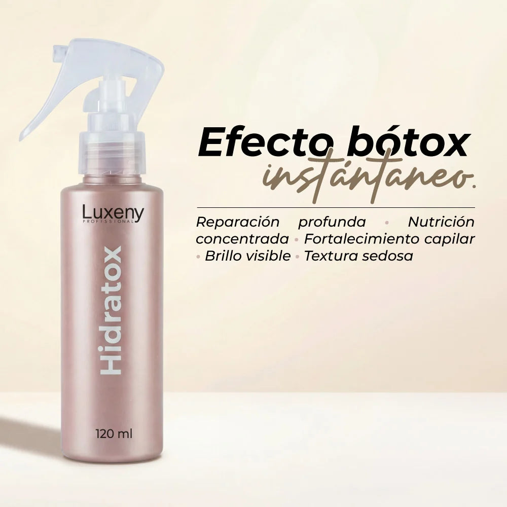 Hidratox, tratamiento efecto bótox capilar instantáneo. Luxeny