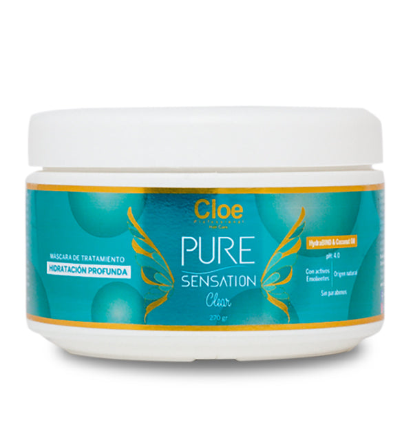PURE SENSATION CLEAR MÁSCARA – HIDRATACIÓN PROFUNDA 270 GR. Cloe