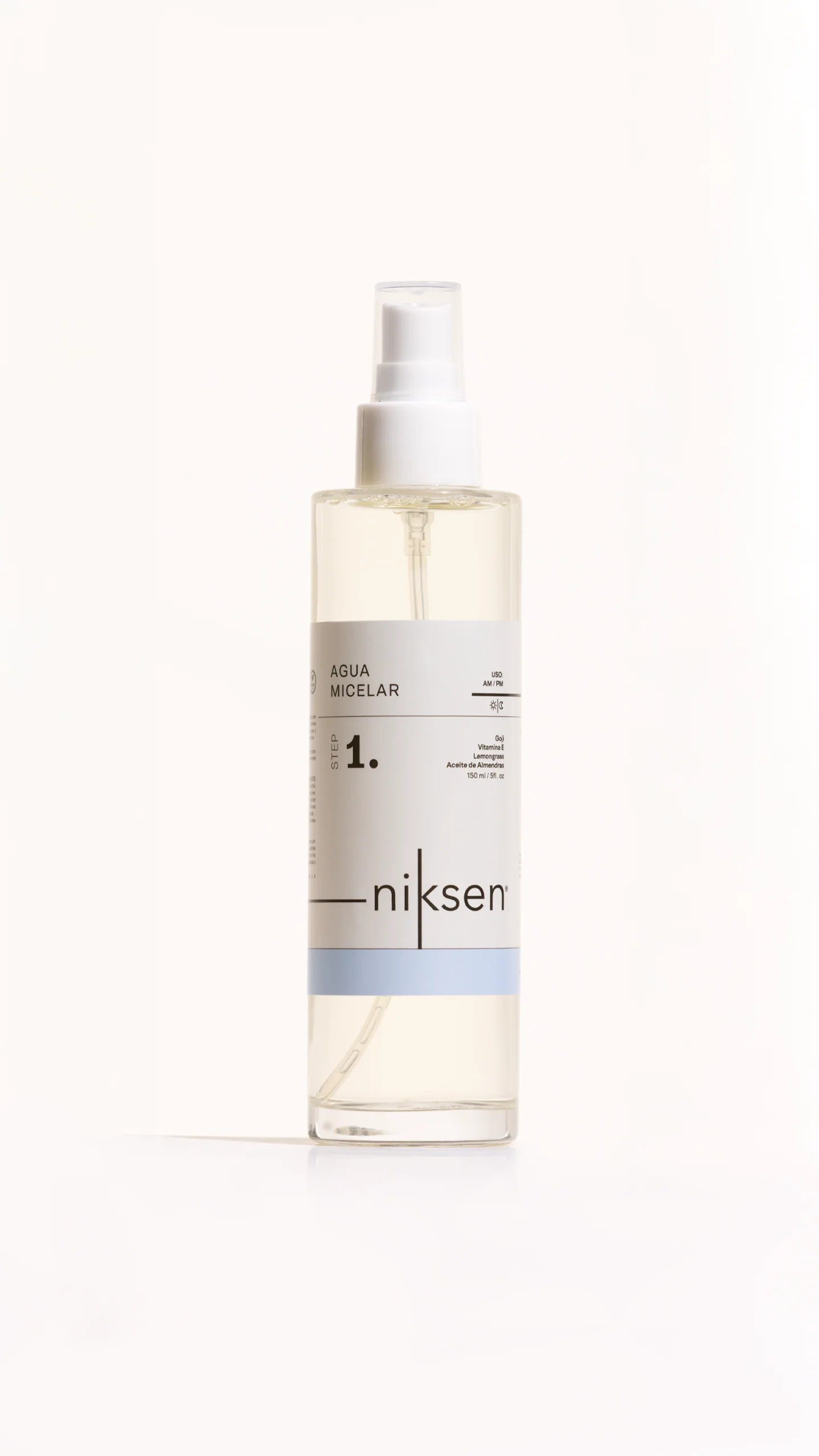 Agua Micelar con Vitamina E+ Goji. Niksen