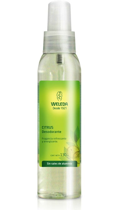 Desodorante de Citrus Spray 130 ml. Weleda