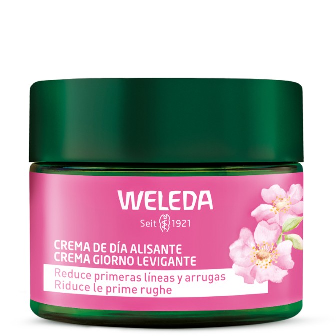 Crema de Día Alisante de Rosa Mosqueta y Té Blanco. Weleda