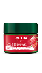 Crema de Día Reafirmante Granada y Péptidos de Maca. Weleda