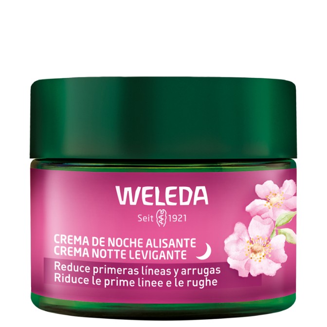 Crema de Noche Alisante de Rosa Mosqueta y Té Blanco. Weleda
