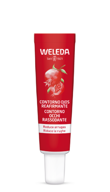 Contorno Ojos Reafirmantes Granada y Péptidos de Maca. Weleda
